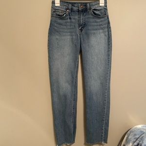 Time and Tru boyfriend high waisted jeans